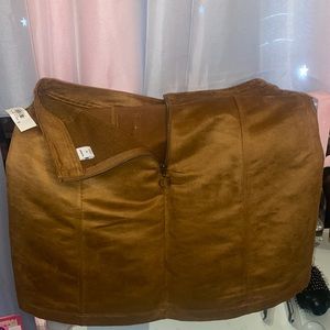 Old Navy suede mini skirt